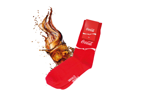 KIngly SOCK ESSENCING CocaCola Socks - Promotional Gift Award Gewinner 2022